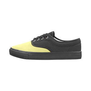 #Rossolini1# Tips Lemon Aries Men's Canvas Shoes (Model 029)