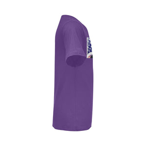 #BIDEN# Purple T-Shirt