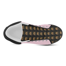 #Rossolini1# TimeLess Light Pink Men's Chukka Canvas Shoes (Model 003)