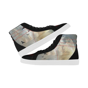 #Rossolni1# Midnight Air Capricorn High Top Casual Shoes for Women (Model 037)