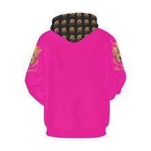 #MASK OFF# Pink Hoodie for Men (Model H13)
