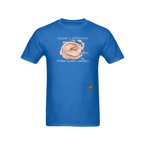 #Rossolini1# Good Listeners 2 Blue T-Shirt