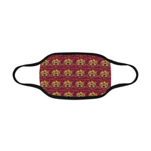 #Rossolini1# Candy Apple Red Mouth Mask (2 Filters Included) (Non-medical Products)