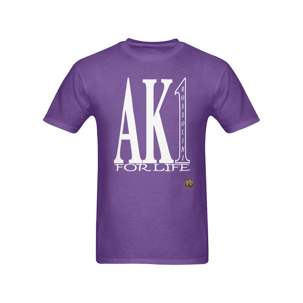 #Rossolini1# AK For Life Purple T-Shirt