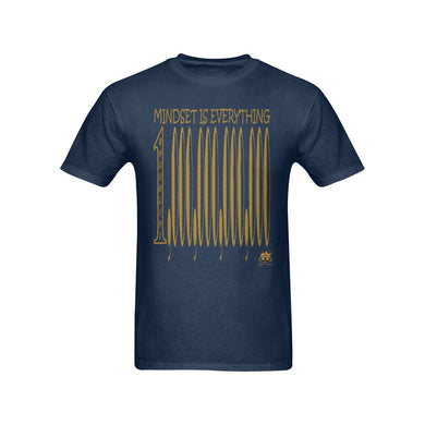 #MindSet Is Everything# Navy Blue T-Shirt