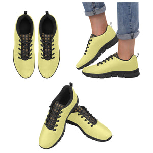 #Rossolini1# TimeLess Lemon Women's Breathable Running Shoes (Model 055)
