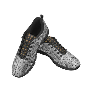 #Rossolini1# TimeLess SnakeSkin IMG Women's Breathable Running Shoes (Model 055)