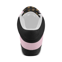 #Rossolini1# TimeLess Light Pink Men's Chukka Canvas Shoes (Model 003)
