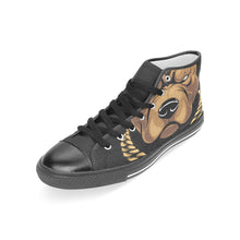 #Rossolini1# InSider Stars White Women's Classic High Top Canvas Shoes (Model 017)