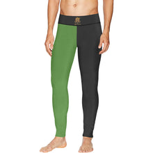 #MASKOFF# Grass Green On Right Meggings (Model L38)