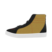 #Rossolini1# Gold Capricorn High Top Casual Shoes for Men (Model 037)