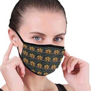 #Rossolini1# Navy Blue Mouth Mask (2 Filters Included) (Non-medical Products)