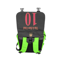 #This Is How I Roll# 10 Red/Gold Casual Shoulders Backpack (Model 1623)