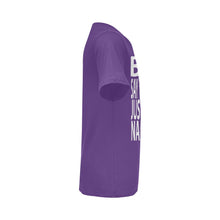 #BLM# Say What You Like Purple T-Shirt