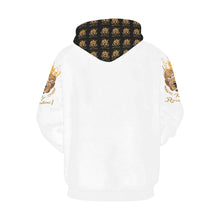 #MASK OFF# White Hoodie for Men (Model H13)