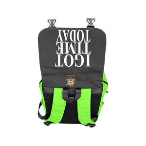 #I GOT TIME TODAY# Casual Shoulders Backpack (Model 1623)