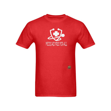 #Medicaid Free For All# Red T-Shirt