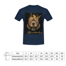 #Rossolini1# In Your Face Navy Blue T-Shirt