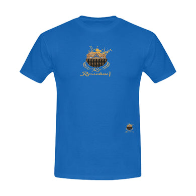 #MASKON# Blue Men's T-Shirt