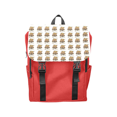 #Rossolini1# 2 White Casual Shoulders Backpack (Model 1623)