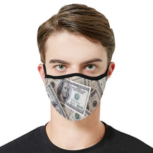 #Money By The Ton# Mouth Mask in One Piece (2 Filters Included) (Model M02)