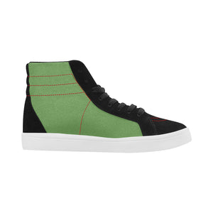 #Rossolini1# Grass Green Capricorn High Top Casual Shoes for Men (Model 037)