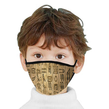 #HIEROGLYPHS# Mouth Mask
