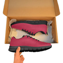#Rossolini1# TimeLess Red Women's Breathable Running Shoes/Large (Model 055)