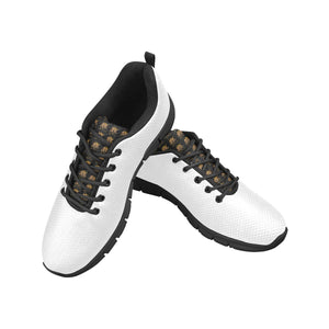#Rossolini1# TimeLess White Men's Breathable Running Shoes (Model 055)