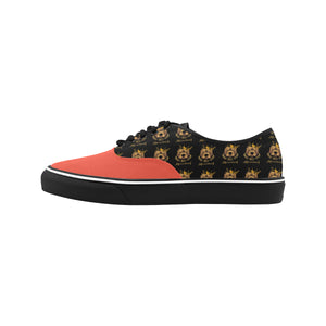 #Rossolini1# Pantone Classic Women's Canvas Low Top Shoes/Large (Model E001-4)