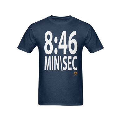 #Rossolini1# 8:46 Navy Blue T-Shirt