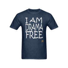 #DRAMA FREE# Navy Blue T-Shirt