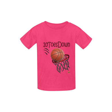 #Rossolini1# 10 Toes Down 2 Pink Kid's  Classic T-shirt (Model T22)