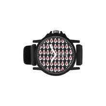 #Rossolini1# KC White Hours/Seconds Unisex Silicone Strap Plastic Watch (Model 316)