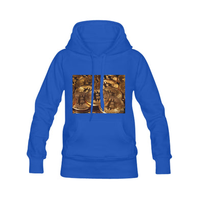 #Crypto Life# Blue Hoodies (Model H10)