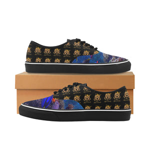 #Rossolini1# FishTank Classic Women's Canvas Low Top Shoes/Large (Model E001-4)