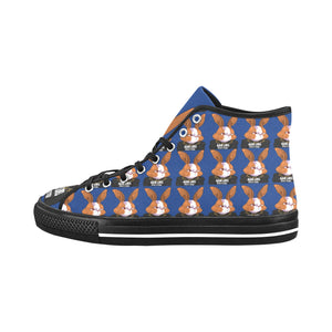 #BLM# Rabbit Blue Vancouver H Women's Canvas Shoes (1013-1)