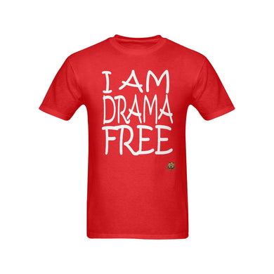 #DRAMA FREE# Red T-Shirt