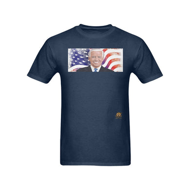 #BIDEN# Navy Blue T-Shirt
