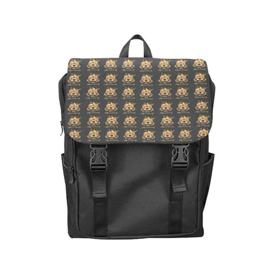 #Rossolini1# 2 Black Casual Shoulders Backpack (Model 1623)