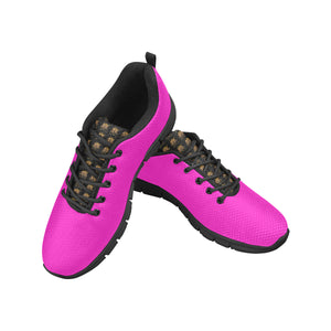 #Rossolini1# TimeLess Hot Pink Women's Breathable Running Shoes/Large (Model 055)