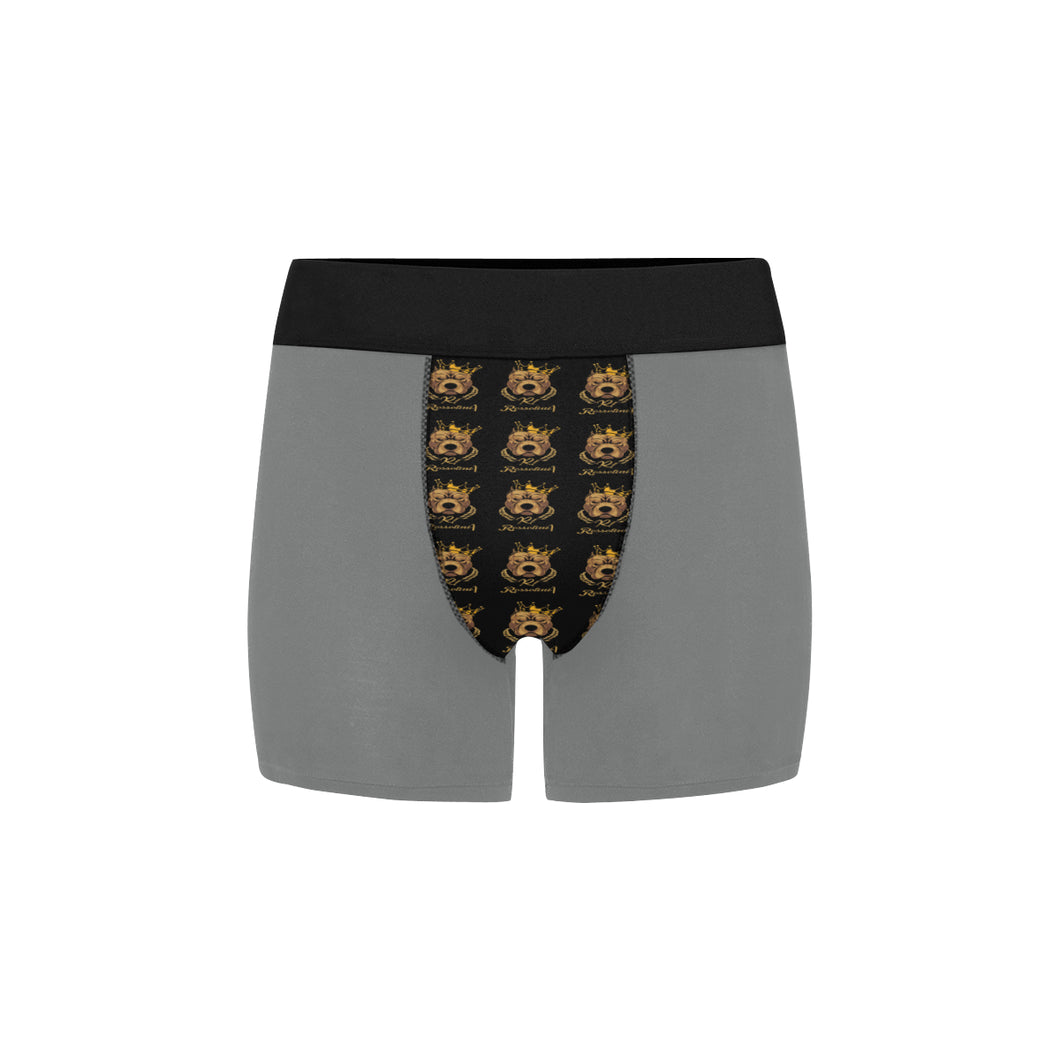 #Rossolini1# Dark Gray Men's Classic Boxer Briefs (Model L34)