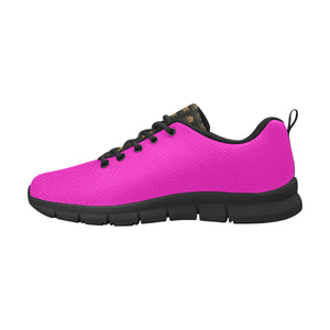 #Rossolini1# TimeLess Hot Pink Women's Breathable Running Shoes/Large (Model 055)