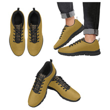 #Rossolini1# TimeLess Gold Men's Breathable Running Shoes/Large (Model 055)