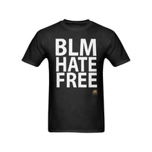#BLM# HATE FREE Black T-Shirt