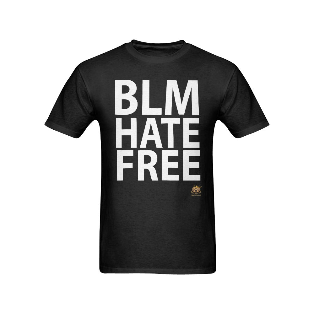 #BLM# HATE FREE Black T-Shirt