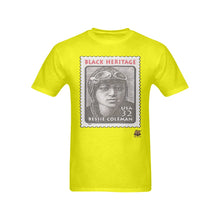#Stamped# Bessie Coleman Yellow T-Shirt