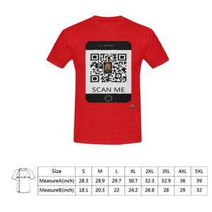 #Rossolini1# Scan Me Red T-Shirt