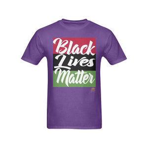 #Rossolini1# Black Lives Matter - Purple T-Shirt