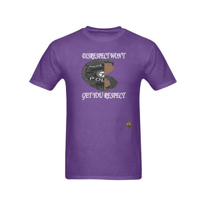 #DISRESPECT# Purple T-Shirt
